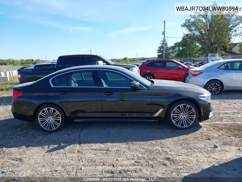 2020 BMW 5ER VIN WBAJR7C04LWW80594 — фото 13