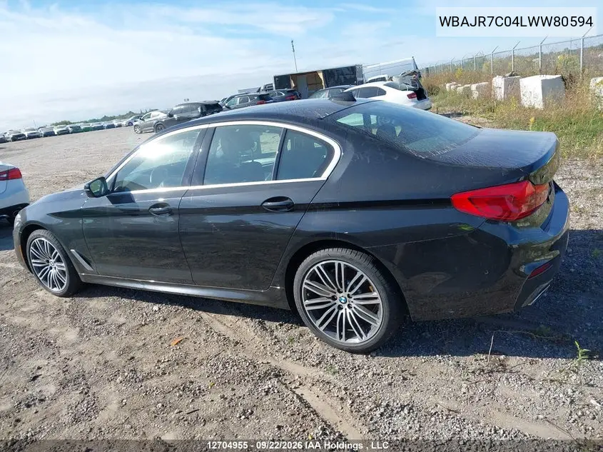 2020 BMW 5ER VIN WBAJR7C04LWW80594 — фото 14