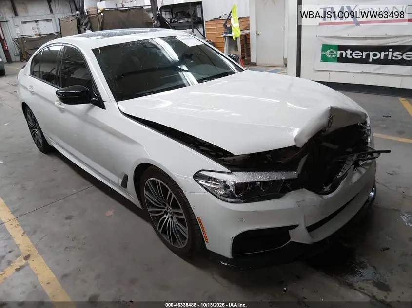 BMW 5ER 2020, VIN WBAJS1C09LWW63498