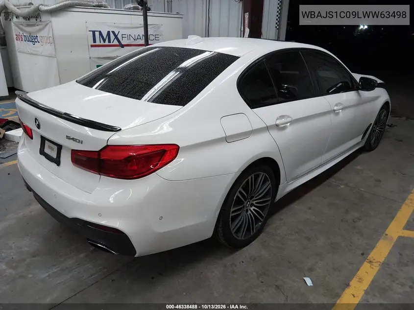 2020 BMW 5ER VIN WBAJS1C09LWW63498 — фото 4