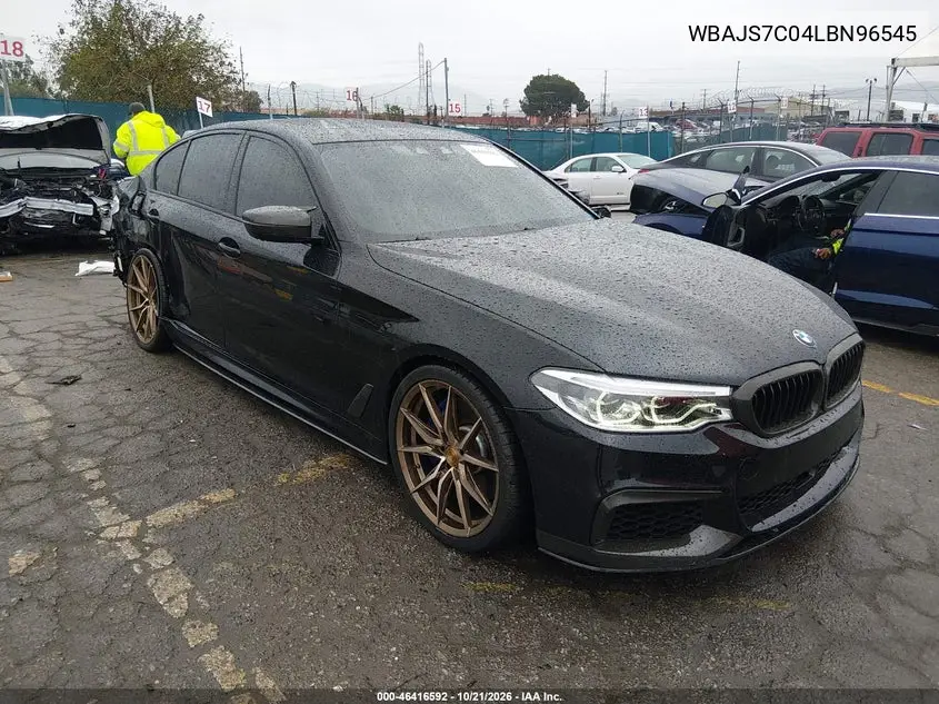 BMW 5ER 2020, VIN WBAJS7C04LBN96545