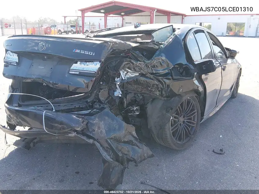 2020 BMW 5ER VIN WBAJS7C05LCE01310 — фото 4