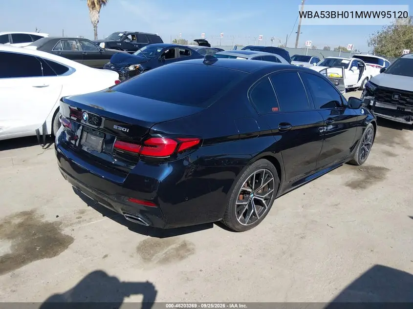 2021 BMW 5ER VIN WBA53BH01MWW95120 — фото 4