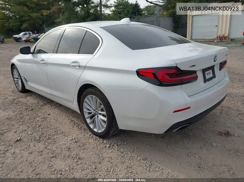 2022 BMW 5ER VIN WBA13BJ04NCK00923 — фото 3