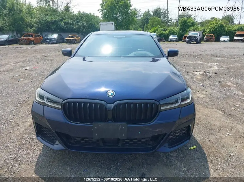 2023 BMW 5ER VIN WBA33AG06PCM03986 — фото 12