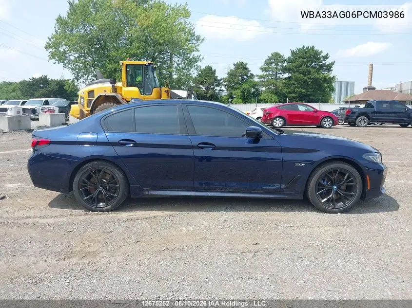 2023 BMW 5ER VIN WBA33AG06PCM03986 — фото 13