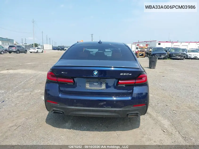 2023 BMW 5ER VIN WBA33AG06PCM03986 — фото 16