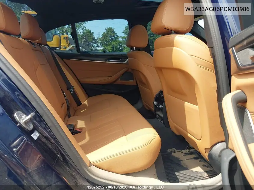 2023 BMW 5ER VIN WBA33AG06PCM03986 — фото 8