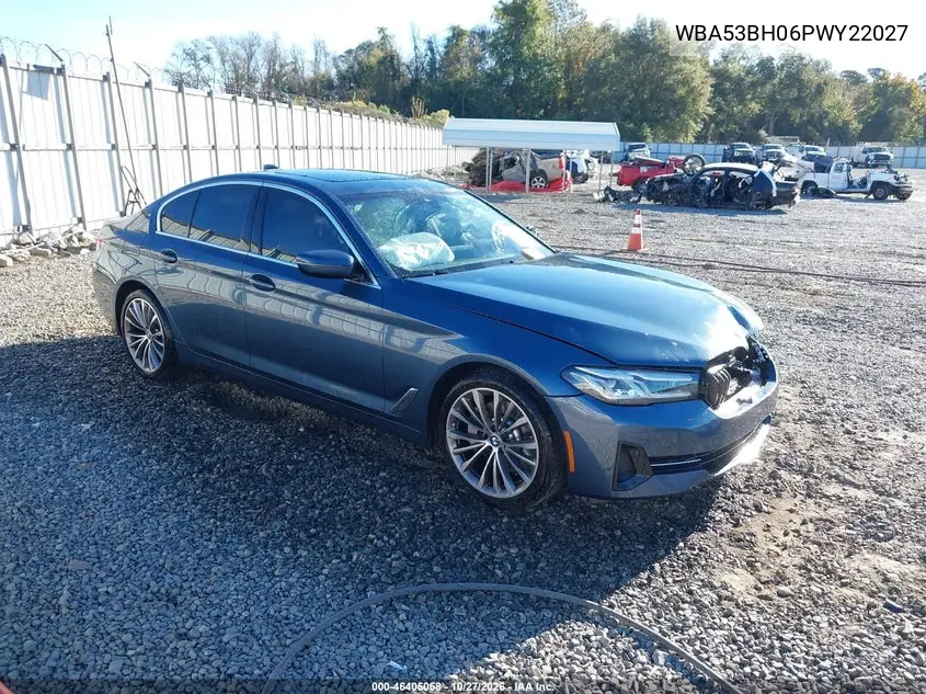 BMW 5ER 2023, VIN WBA53BH06PWY22027