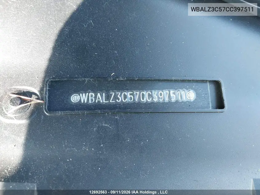 2012 BMW 6ER VIN WBALZ3C57CC397511 — фото 18