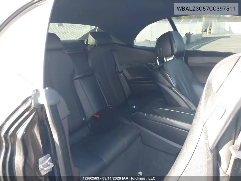2012 BMW 6ER VIN WBALZ3C57CC397511 — фото 8