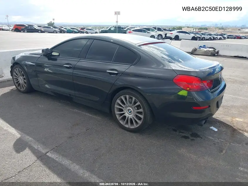 2014 BMW 6ER VIN WBA6B2C50ED128999 — фото 3