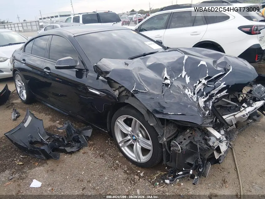 BMW 6ER 2017, VIN WBA6D2C54HGT73009