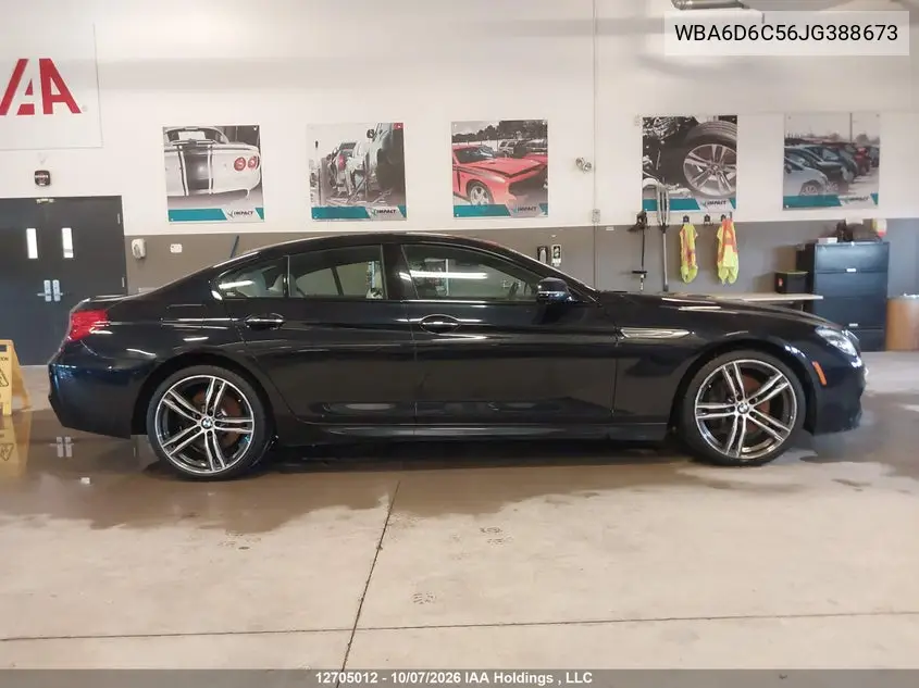 2018 BMW 6ER VIN WBA6D6C56JG388673 — фото 14