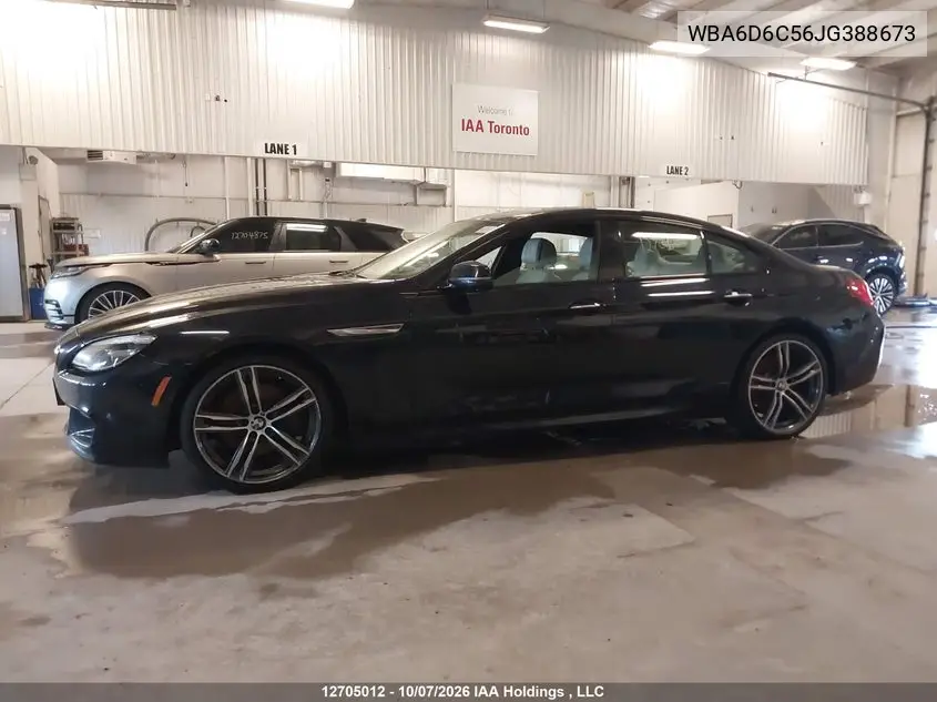 2018 BMW 6ER VIN WBA6D6C56JG388673 — фото 15