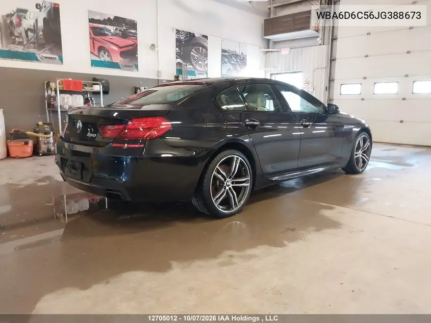 2018 BMW 6ER VIN WBA6D6C56JG388673 — фото 4