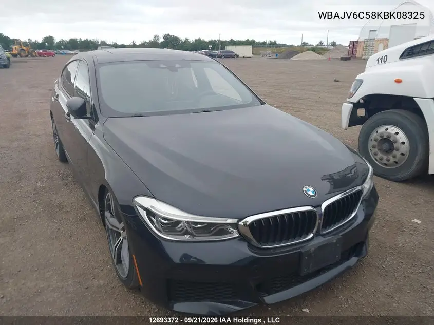 BMW 6ER 2019, VIN WBAJV6C58KBK08325