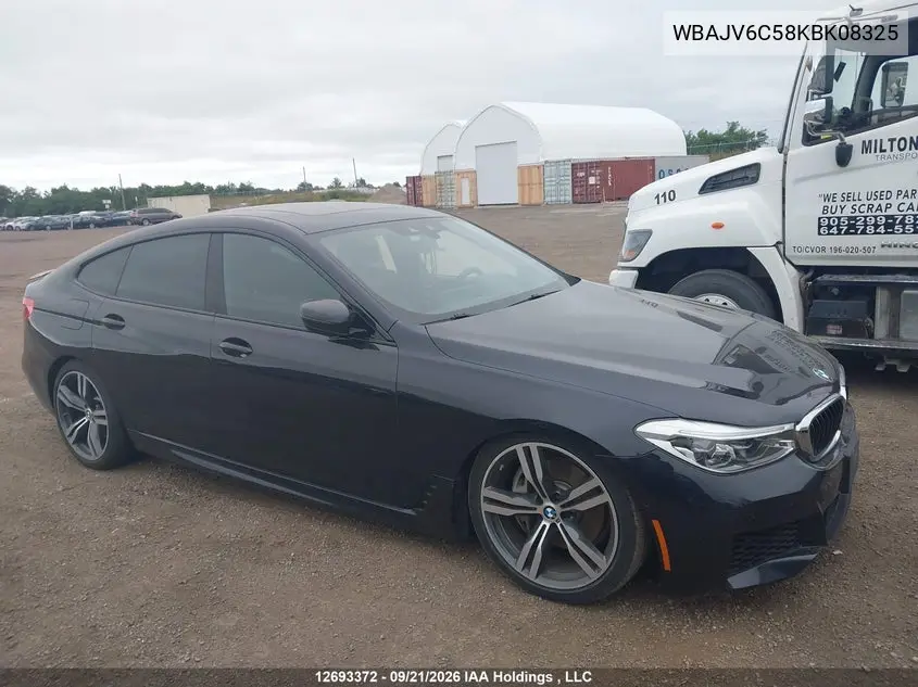 2019 BMW 6ER VIN WBAJV6C58KBK08325 — фото 12