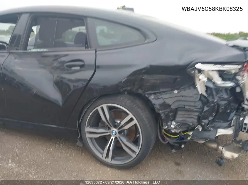 2019 BMW 6ER VIN WBAJV6C58KBK08325 — фото 17