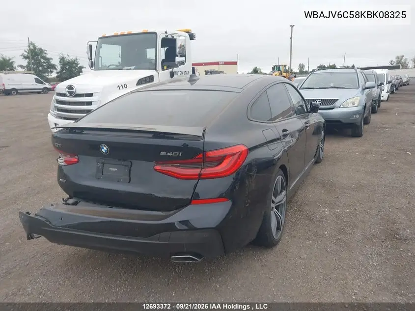 2019 BMW 6ER VIN WBAJV6C58KBK08325 — фото 4
