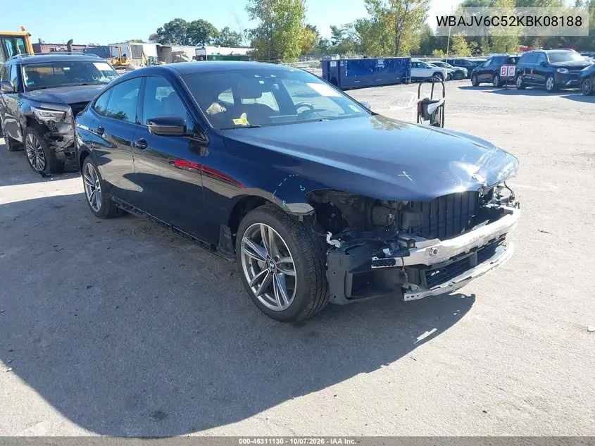 BMW 6ER 2019, VIN WBAJV6C52KBK08188