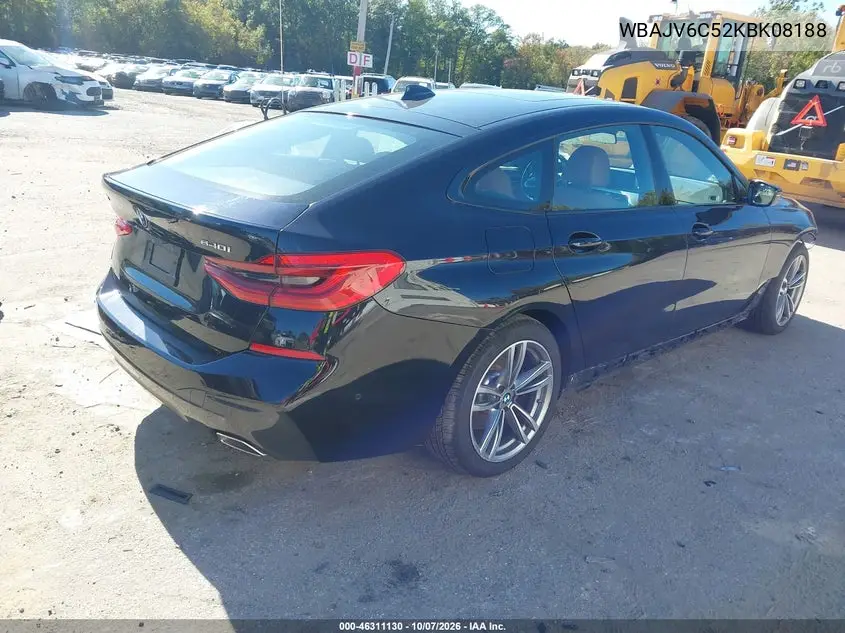 2019 BMW 6ER VIN WBAJV6C52KBK08188 — фото 4