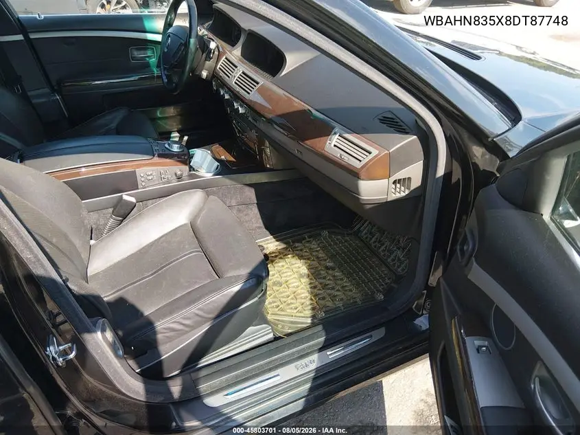 2008 BMW 7ER VIN WBAHN835X8DT87748 — фото 5