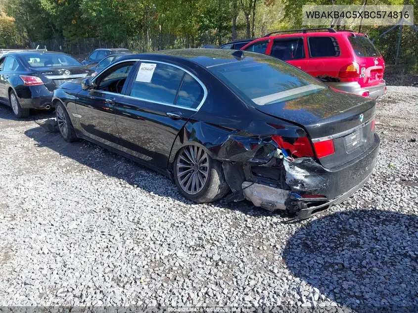 2011 BMW 7ER VIN WBAKB4C5XBC574816 — фото 3