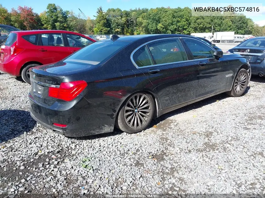 2011 BMW 7ER VIN WBAKB4C5XBC574816 — фото 4