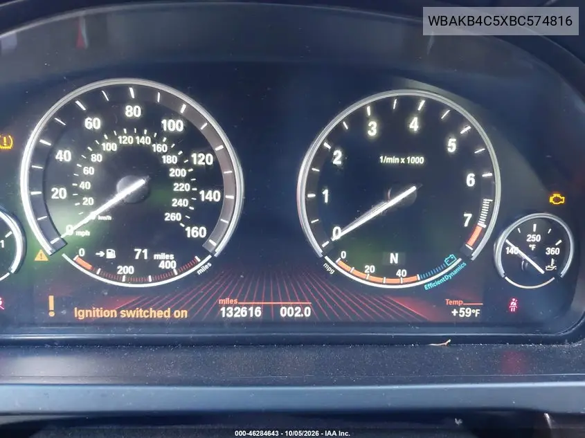 2011 BMW 7ER VIN WBAKB4C5XBC574816 — фото 7
