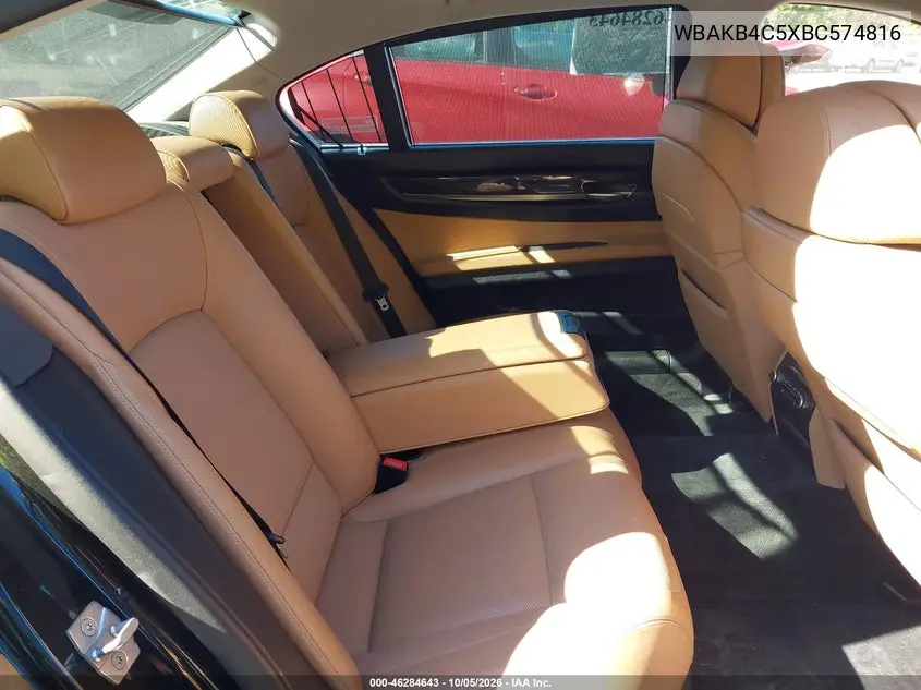 2011 BMW 7ER VIN WBAKB4C5XBC574816 — фото 8