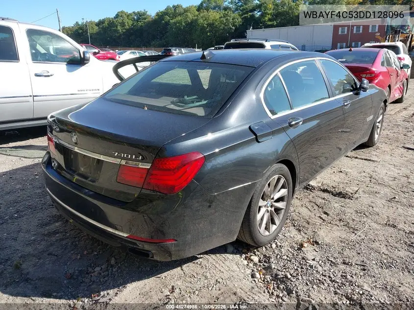 2013 BMW 7ER VIN WBAYF4C53DD128096 — фото 4