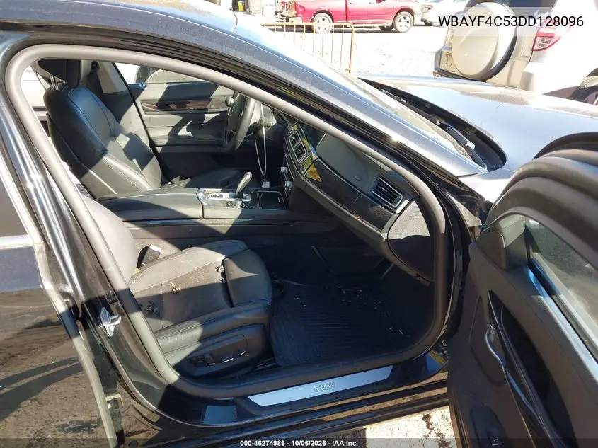 2013 BMW 7ER VIN WBAYF4C53DD128096 — фото 5