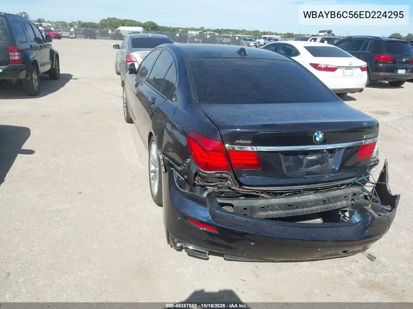 2014 BMW 7ER VIN WBAYB6C56ED224295 — фото 3