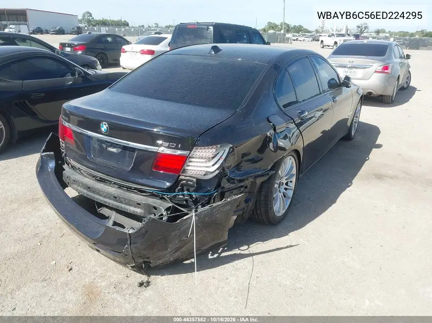 2014 BMW 7ER VIN WBAYB6C56ED224295 — фото 4