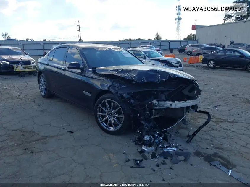 BMW 7ER 2014, VIN WBAYA8C56ED499891
