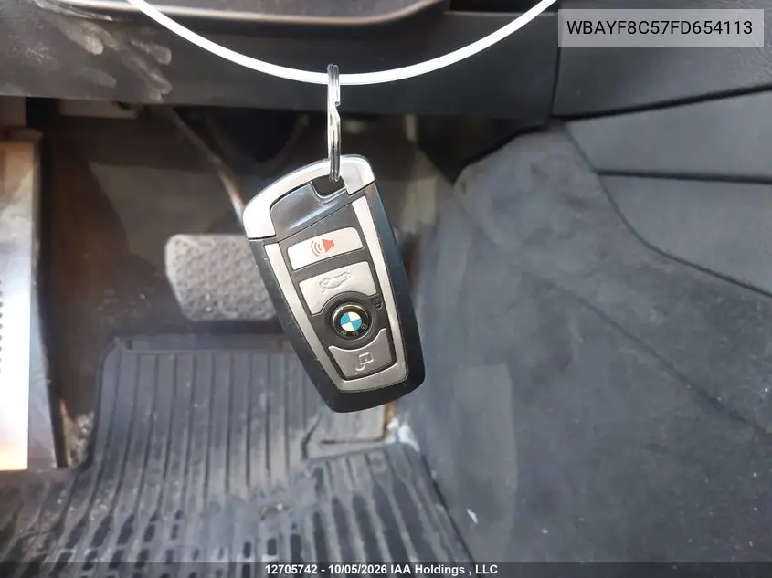 2015 BMW 7ER VIN WBAYF8C57FD654113 — фото 11