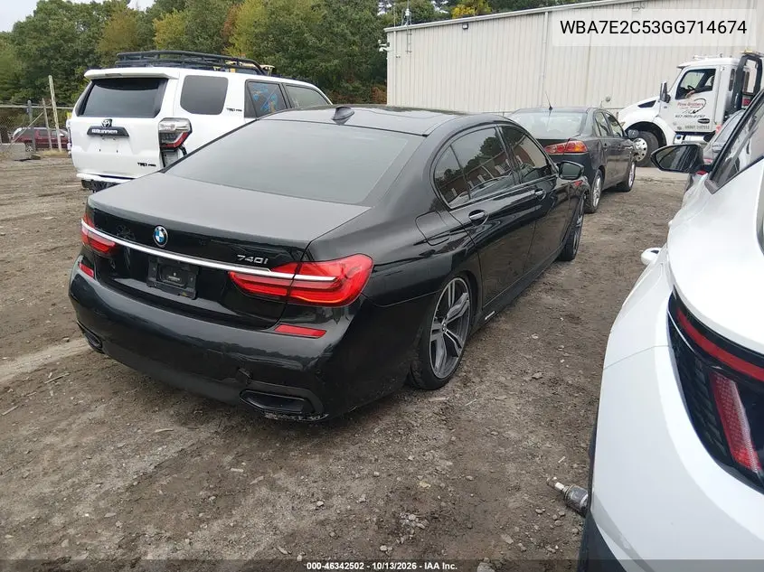 2016 BMW 7ER VIN WBA7E2C53GG714674 — фото 4