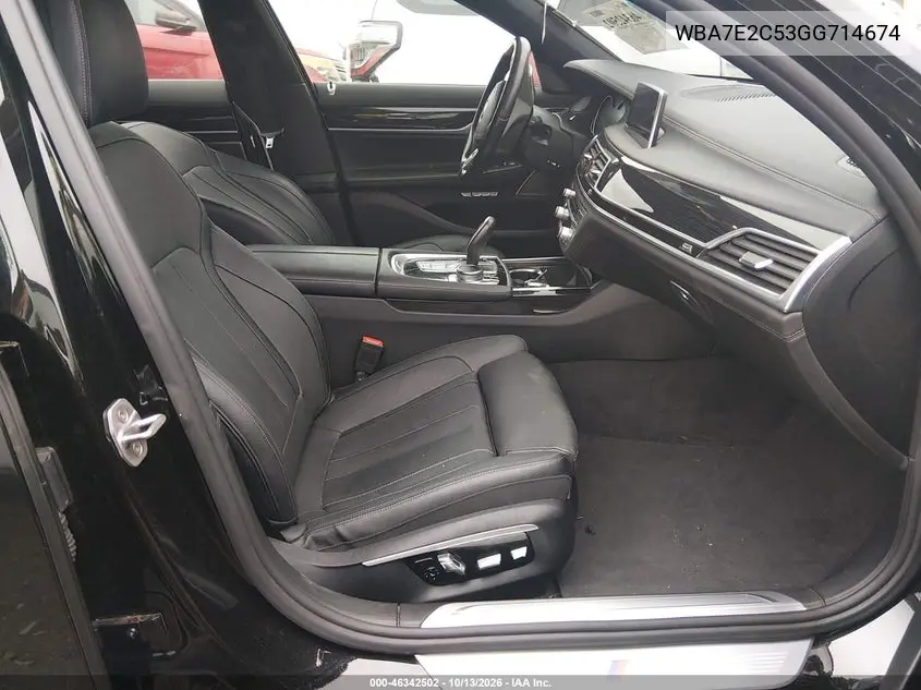 2016 BMW 7ER VIN WBA7E2C53GG714674 — фото 5