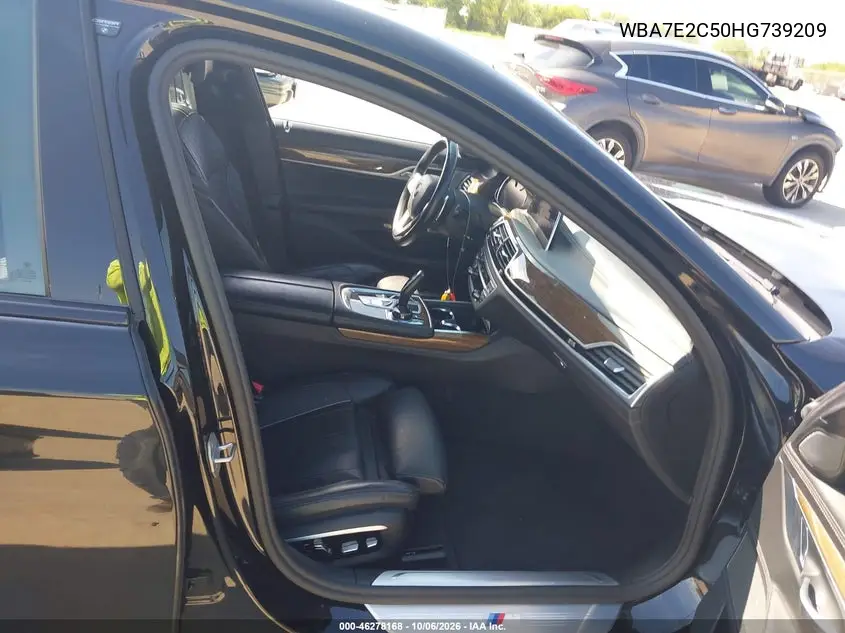 2017 BMW 7ER VIN WBA7E2C50HG739209 — фото 5