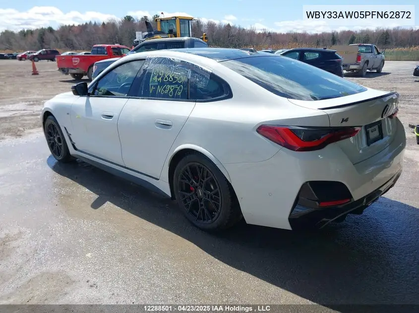 2023 BMW I4 VIN WBY33AW05PFN62872 — фото 3