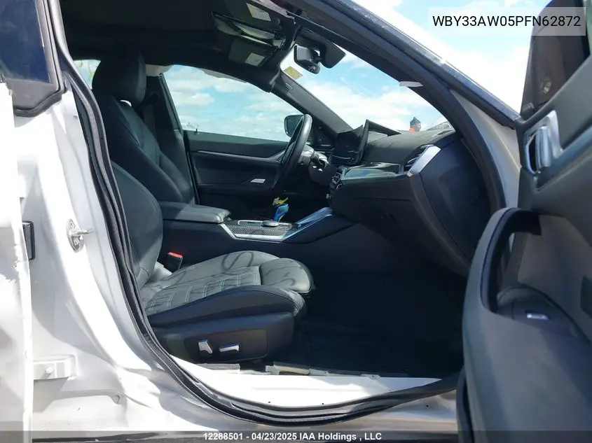 2023 BMW I4 VIN WBY33AW05PFN62872 — фото 5