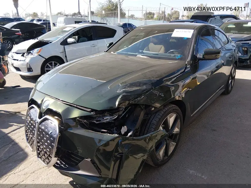 2023 BMW I4 VIN WBY43AW0XPFP64711 — фото 2