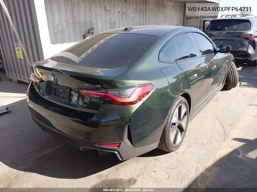 2023 BMW I4 VIN WBY43AW0XPFP64711 — фото 4