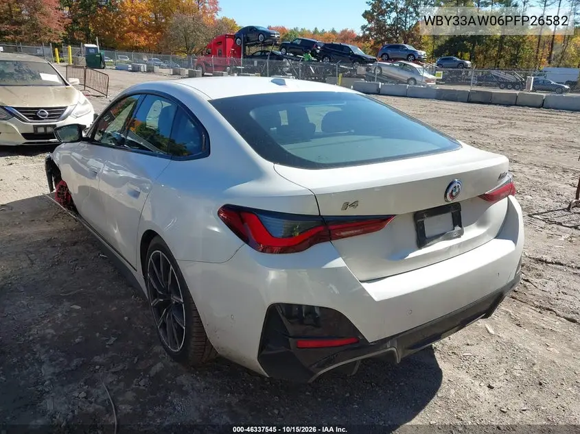 2023 BMW I4 VIN WBY33AW06PFP26582 — фото 3