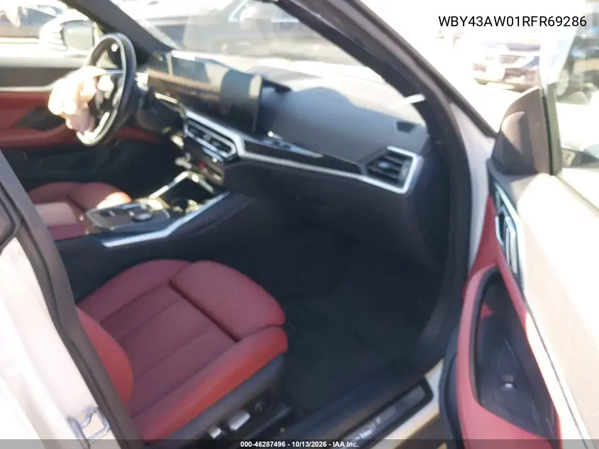 2024 BMW I4 VIN WBY43AW01RFR69286 — фото 5
