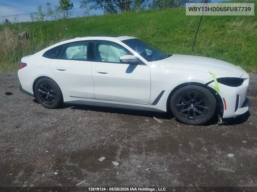 2025 BMW I4 VIN WBY13HD06SFU87739 — фото 12