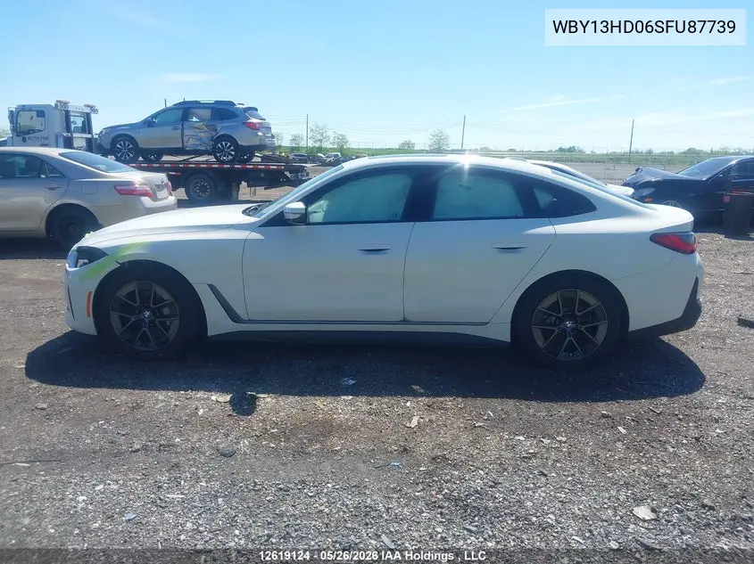 2025 BMW I4 VIN WBY13HD06SFU87739 — фото 13