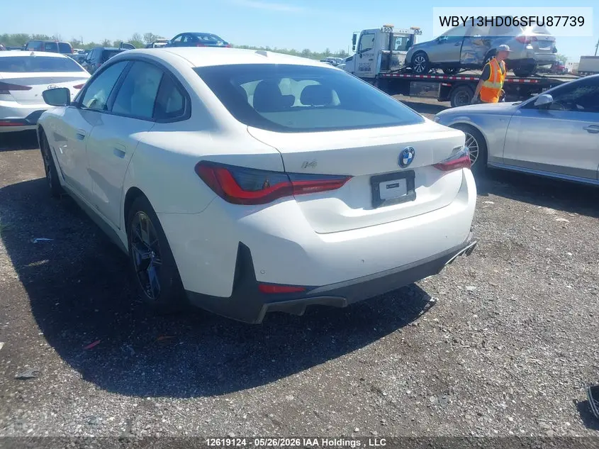 2025 BMW I4 VIN WBY13HD06SFU87739 — фото 3