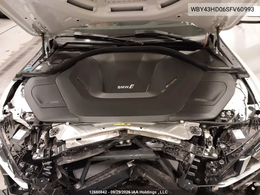 2025 BMW I4 VIN WBY43HD06SFV60993 — фото 10